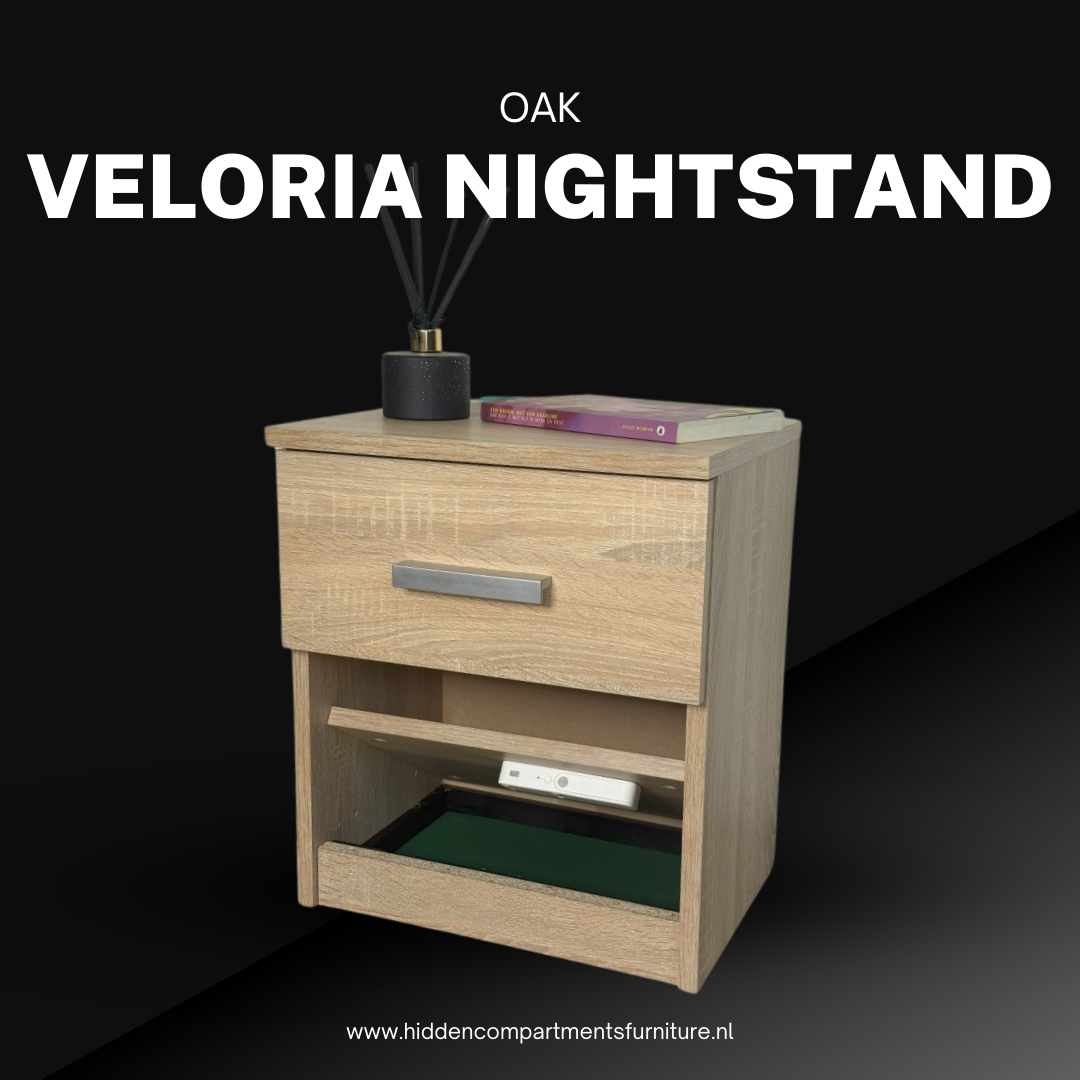 Veloria Nightstand Oak