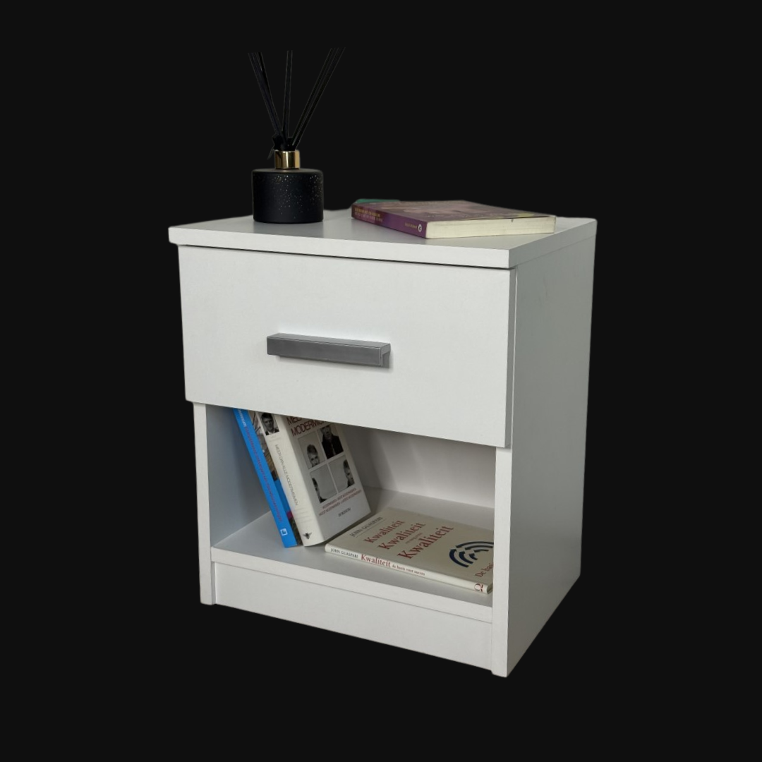 Veloria Nightstand White