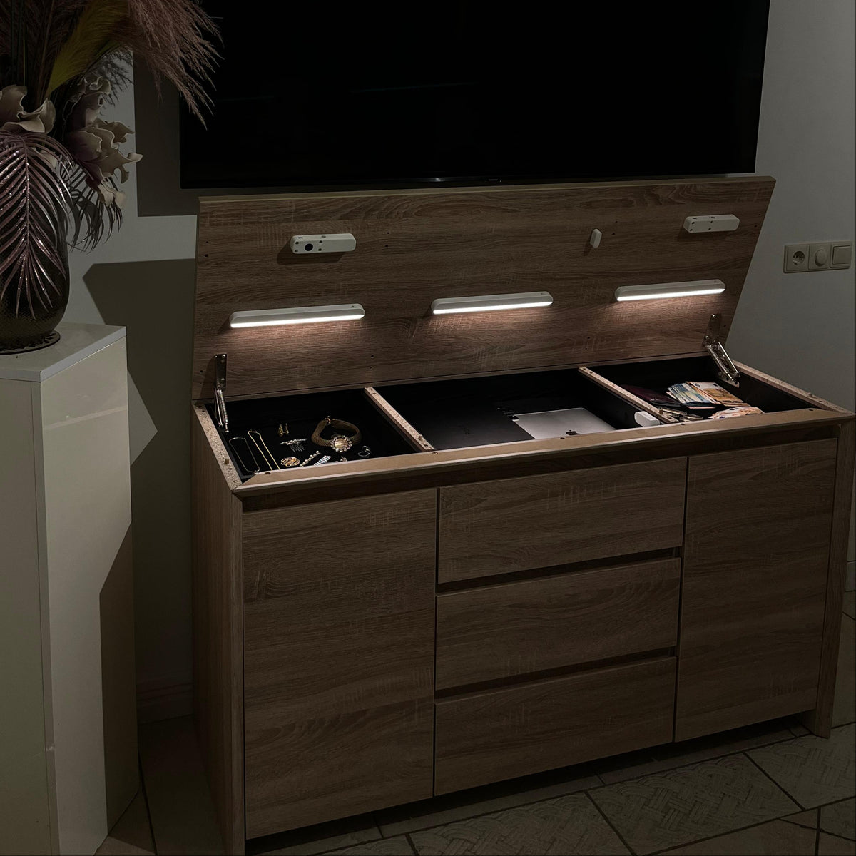 Image showcasing Hidden Compart, Elegant Furniture with Secure, Discreet Hidden Storage